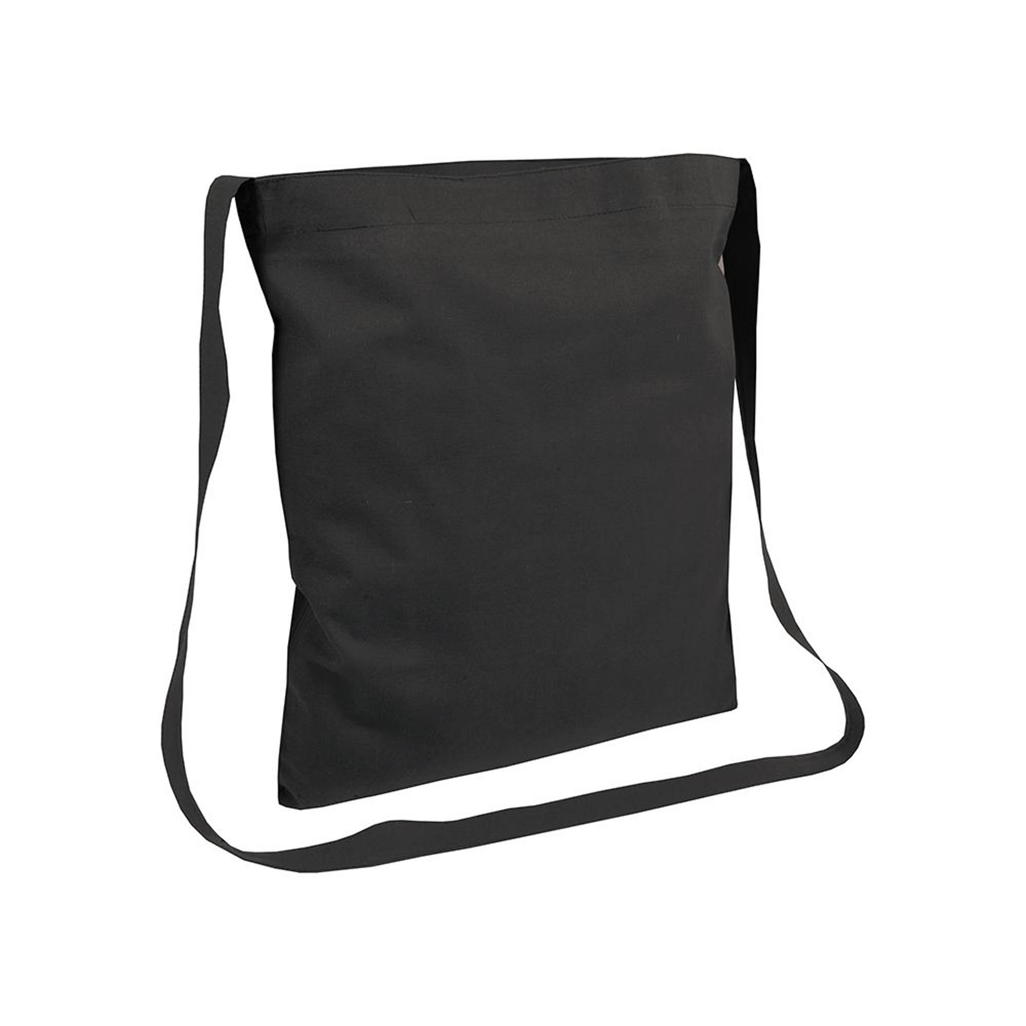 135 g/m2 cotton shopping bag with shoulder strap (3 x 118 cm)