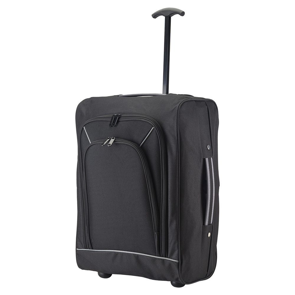 600D polyester soft trolley
