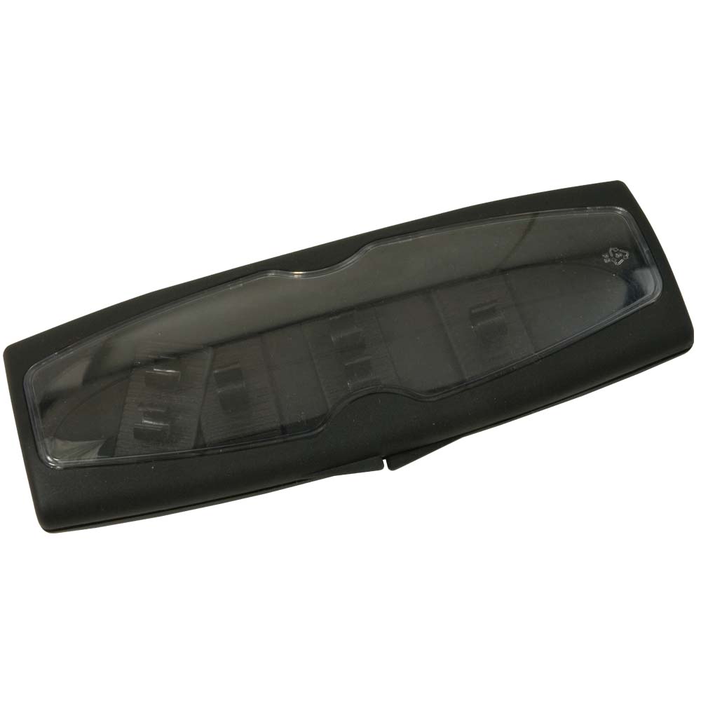Transformable plastic pen case, for 1 or 2 pens