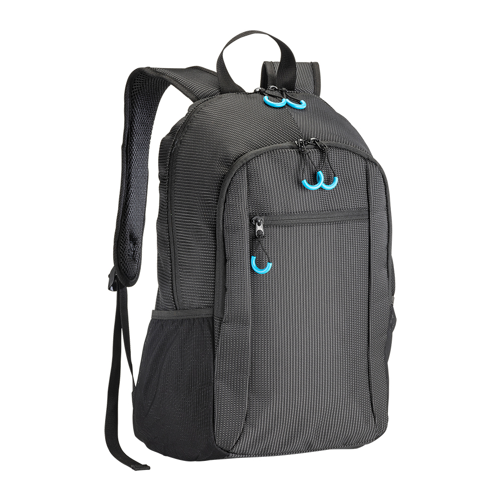 Rucsac din nailon Dobby pentru laptop, cu 3 buzunare