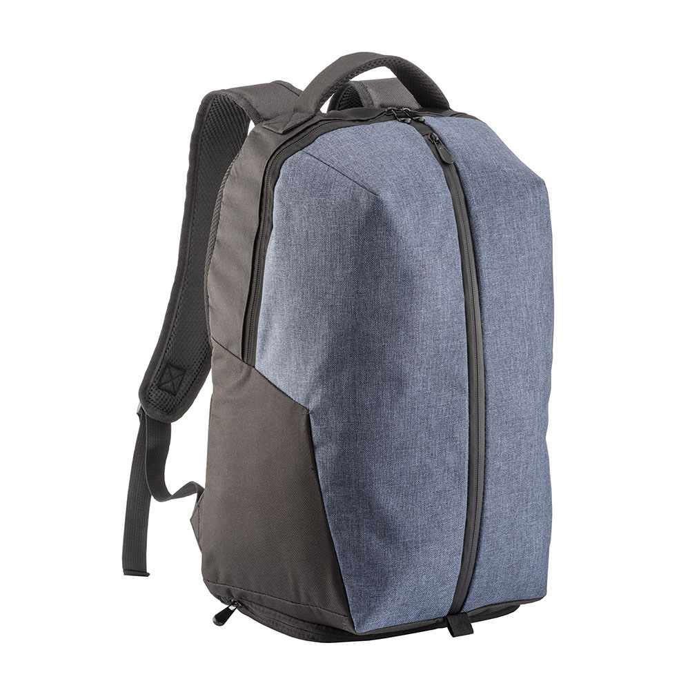 Rucsac sport din poliester melanj 600D, cu un compartiment principal spațios prevăzut cu un suport pentru laptop