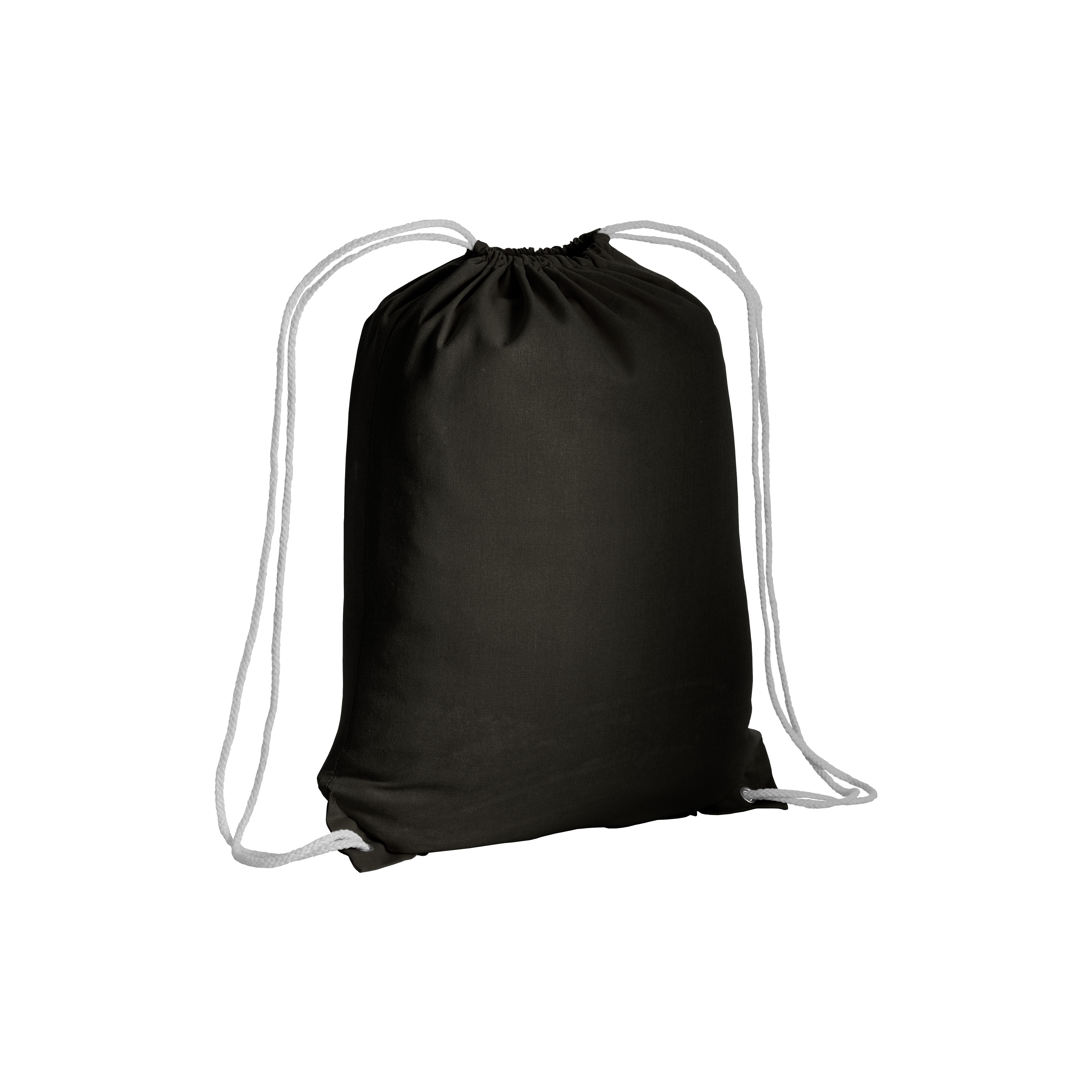 135 g/m2 cotton backpack with drawstring closure