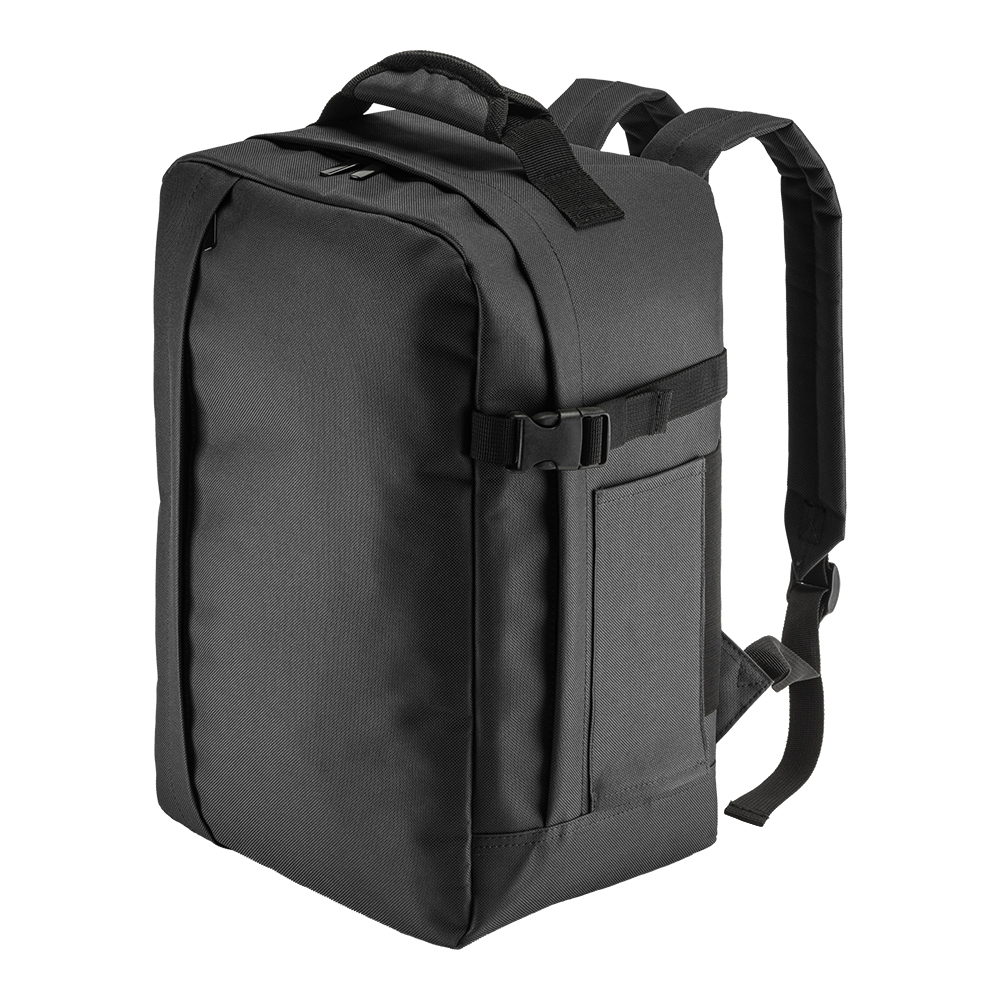 Cabin size travel backpack with laptop holder (15) in 600D polyester