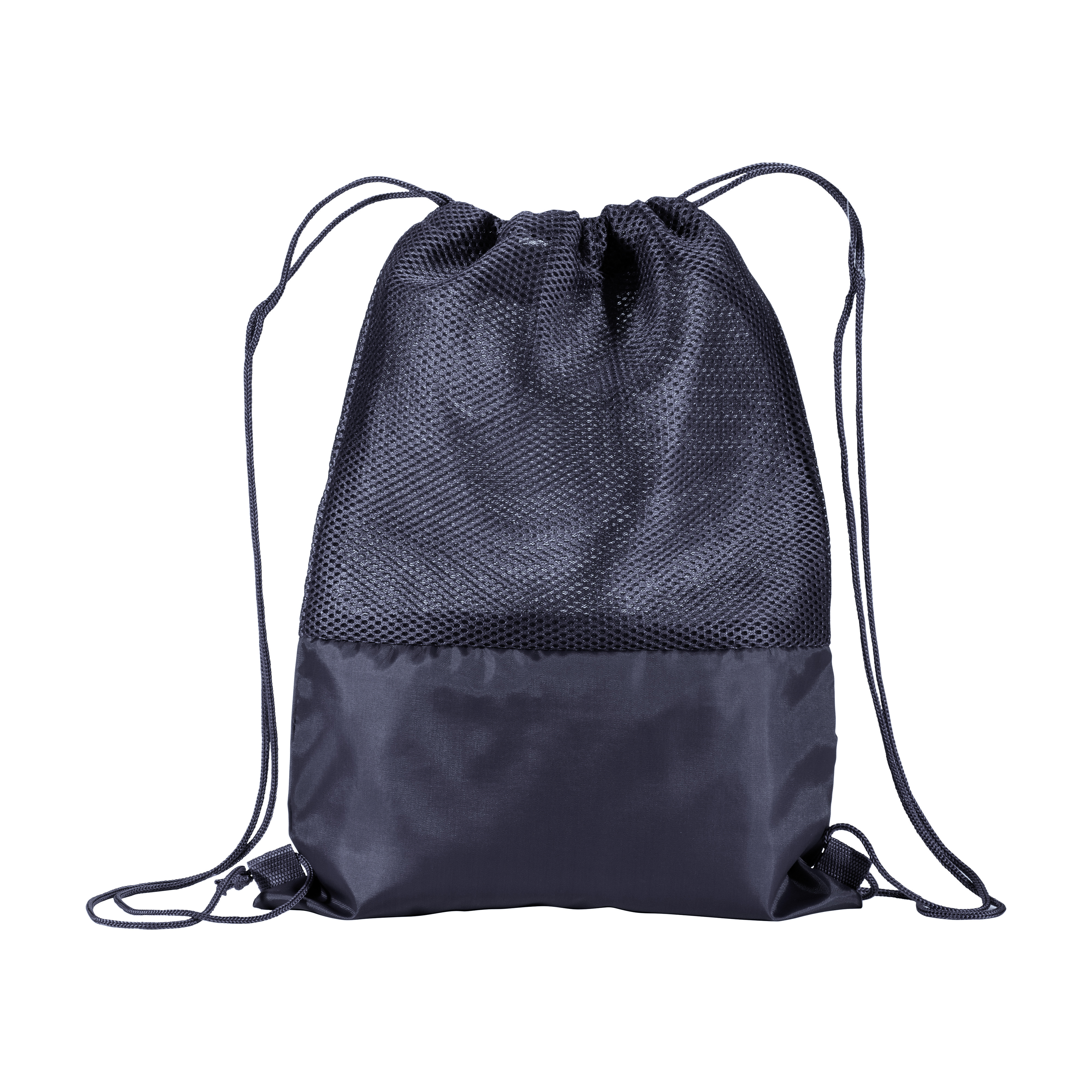 Rucsac din poliester 210T, cu plasă și închidere cu șnur — fotografia 2