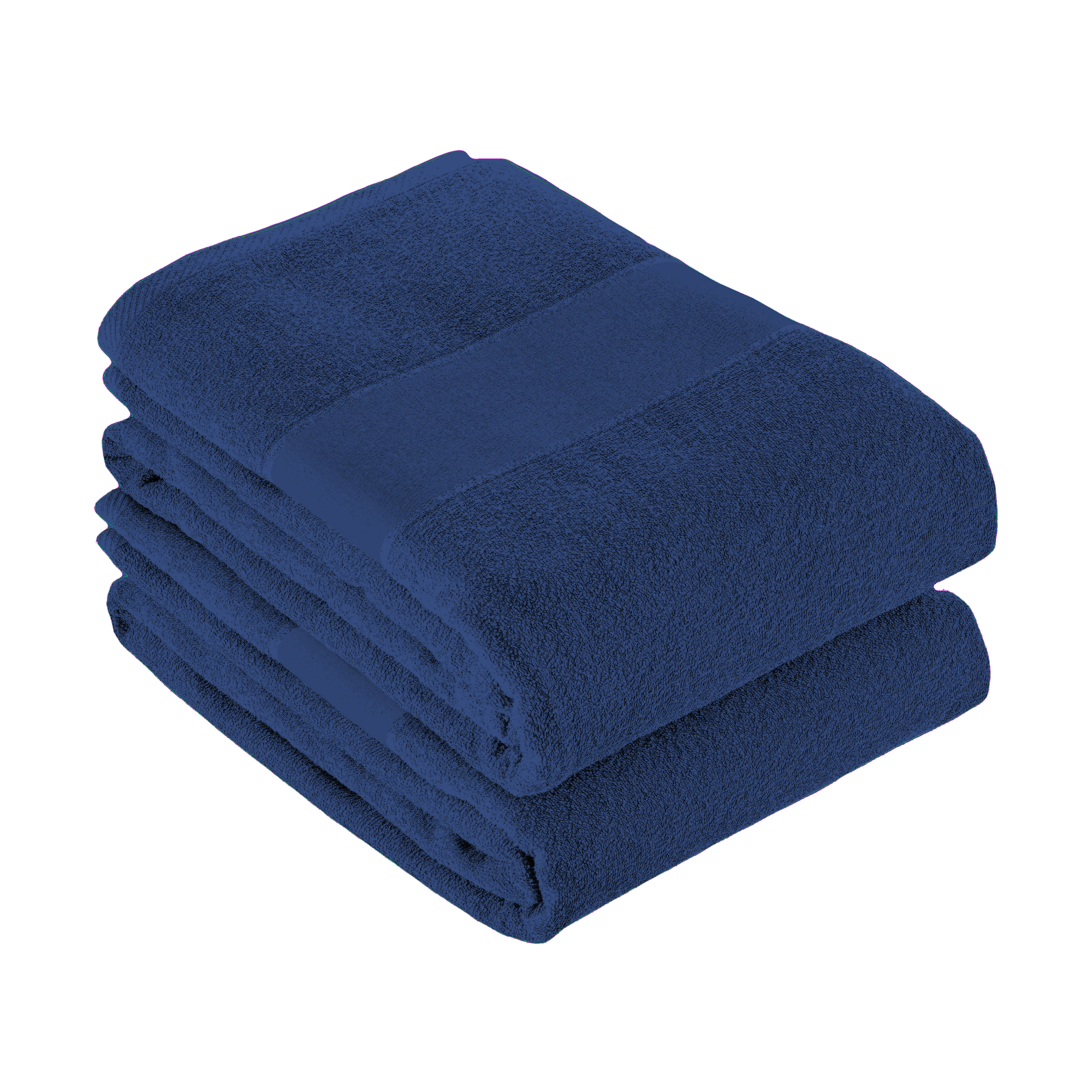 Terry cotton towel with printable band