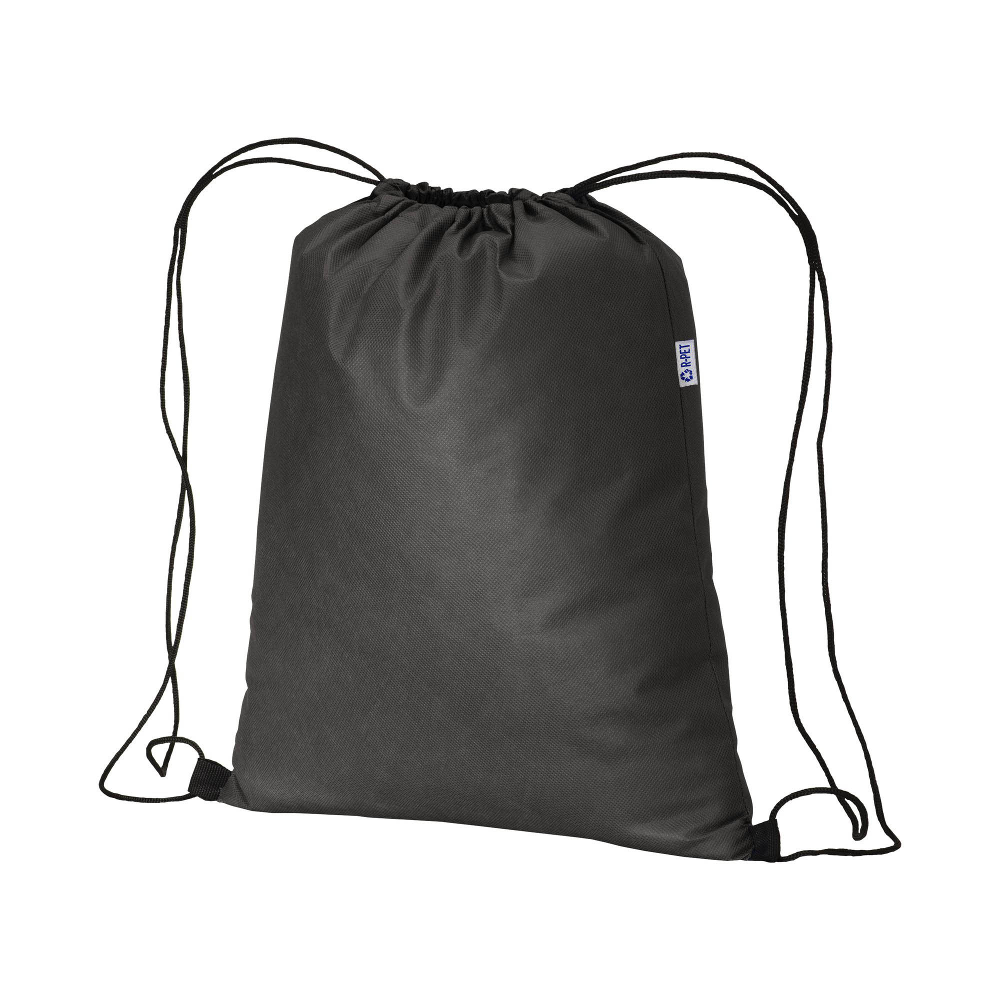 NON WOVEN R-pet 70 g/m2 backpack  with drawstring closure