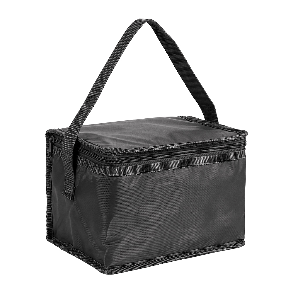 210T polyester cooler bag silver inside