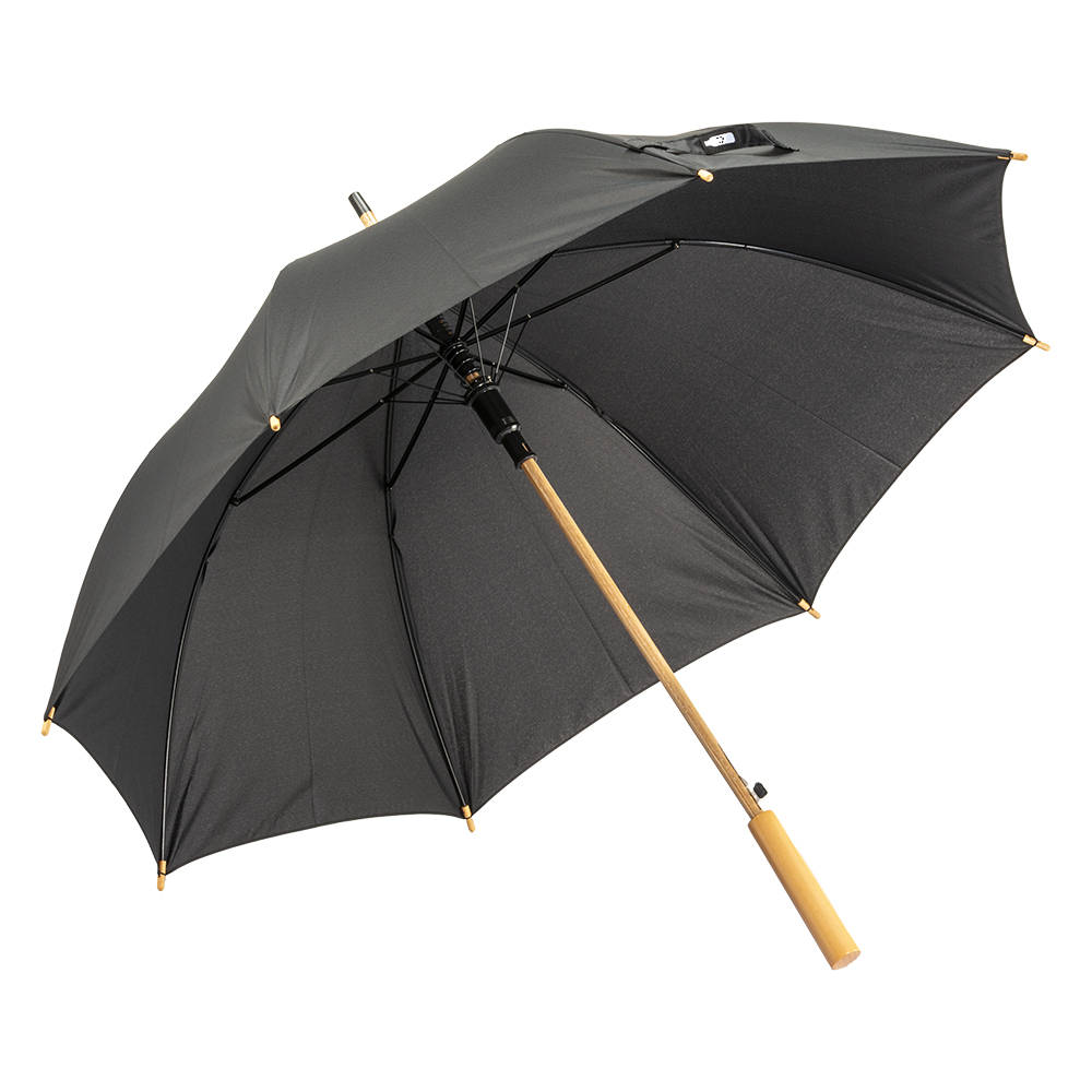 Automatic opening umbrella made of 190T R-PET pongee