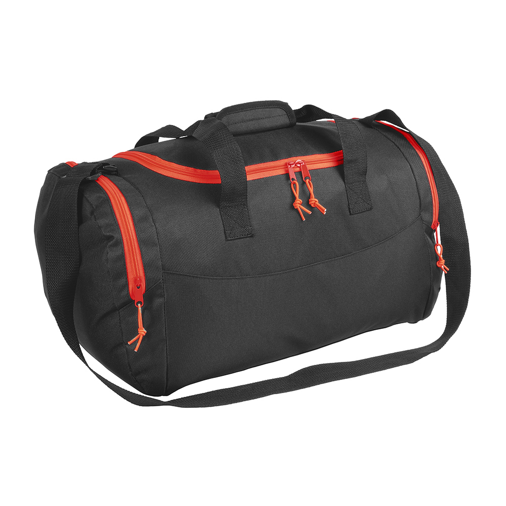 600 D polyester sport bag with boot carrier pocket
