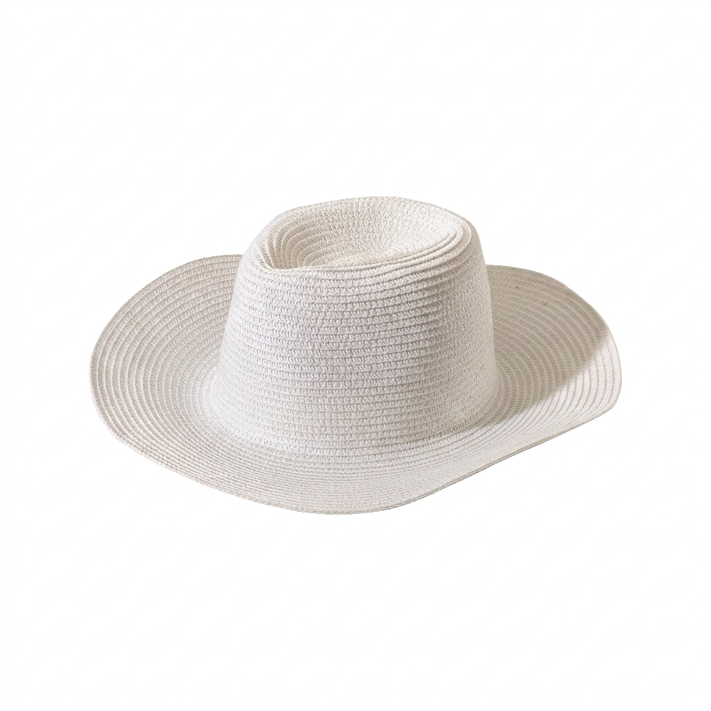 Paper and polyester cap without elastic band