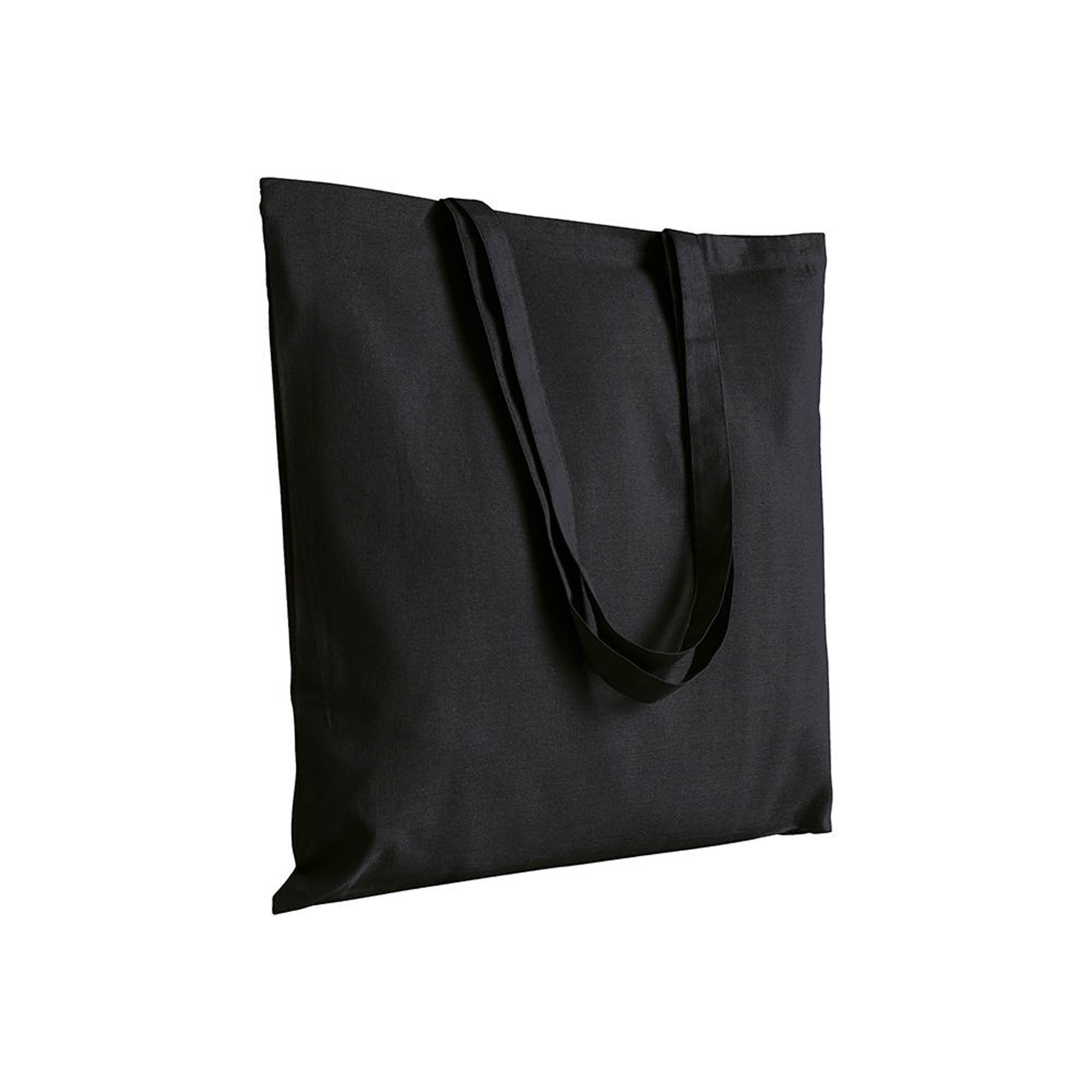130 g/m2 cotton shopping bag, long handles