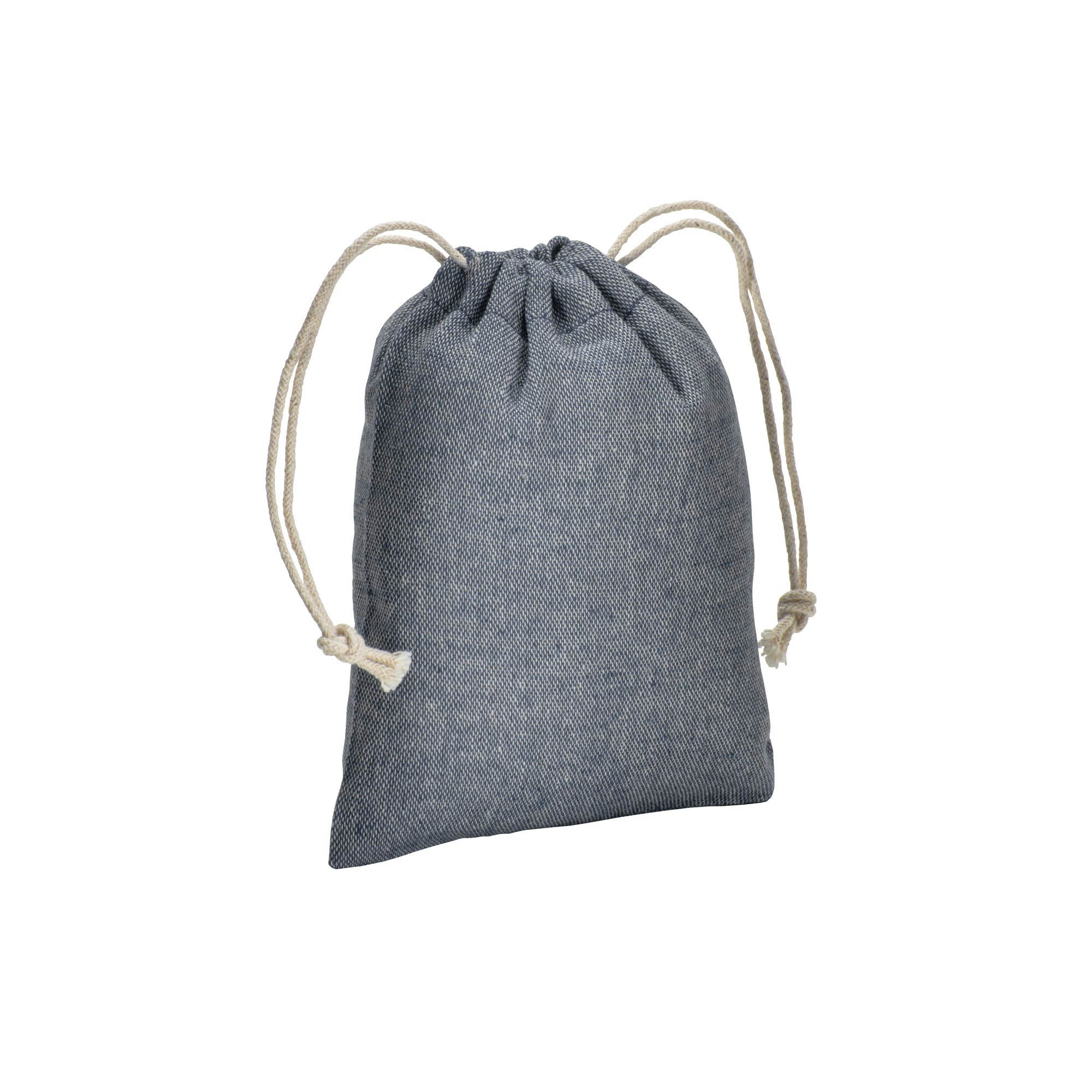 Pungă cadou din bumbac reciclat, 150 g/m², 10 x 14 cm