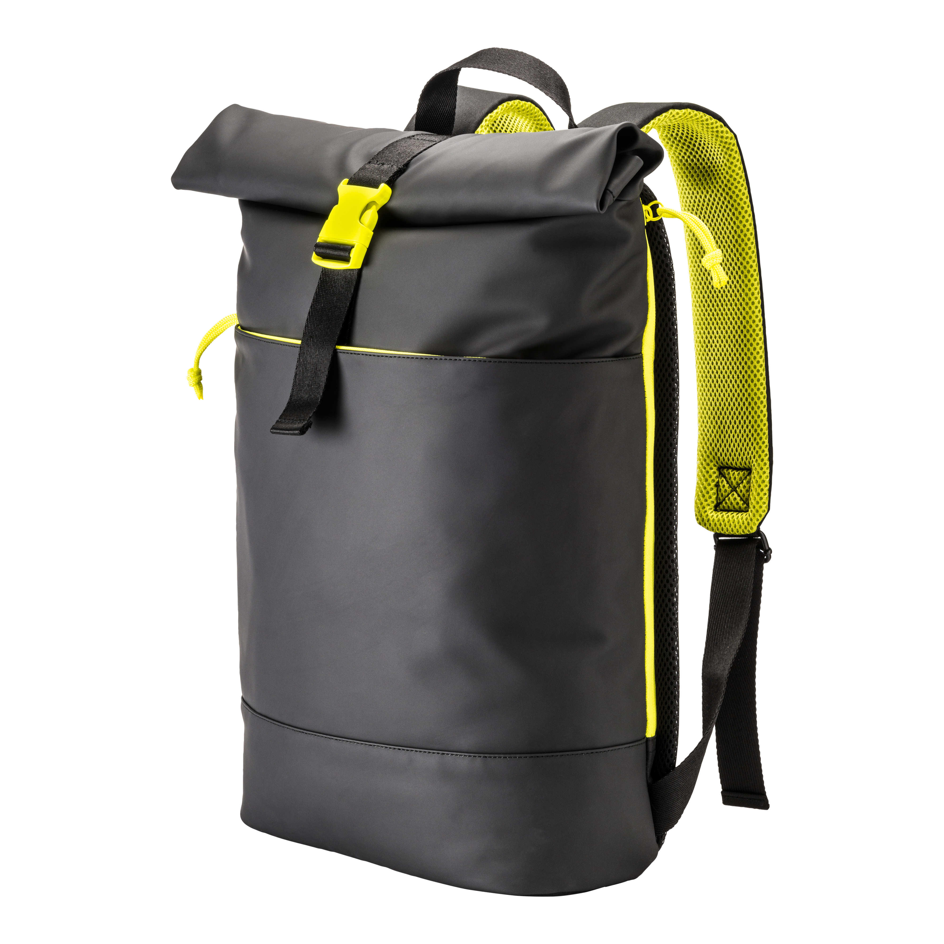 Water resistant soft pu laptop backpack, notebook compartment | SIPEC