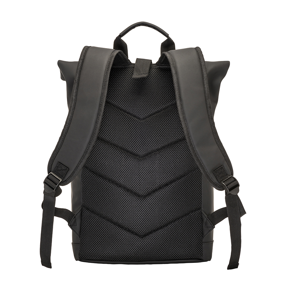 Rucsac pentru laptop din PU moale, rezistent la apă (15") — fotografia 3