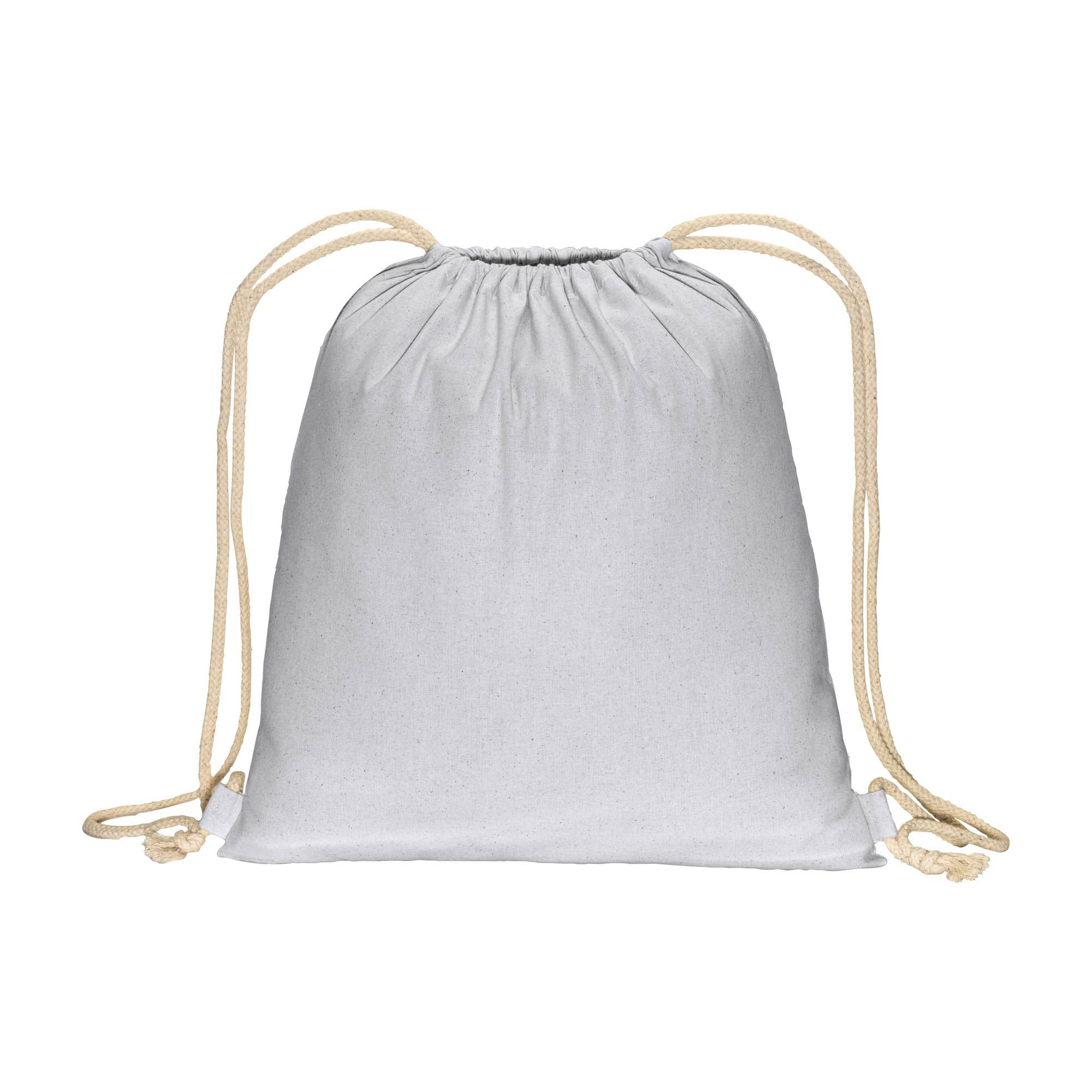 Rucsac din bumbac de 180 g/m², cu închidere cu șnur — fotografia 2