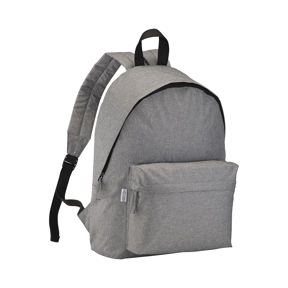 Rucsac Melange R-PET cu 2 buzunare (din R-PET reciclat)